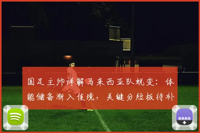 国足主帅详解马来西亚队蜕变：体能储备渐入佳境，关键分短板待补齐